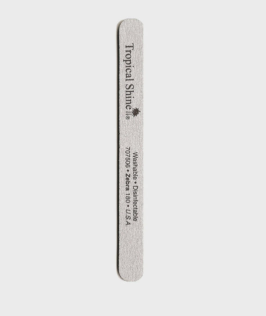 Tropical Shine Regular 7.5 in Zebra Nail File 180 #17261