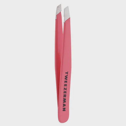 Tweezerman Mini Slant Tweezer Geranium #1248-GRR