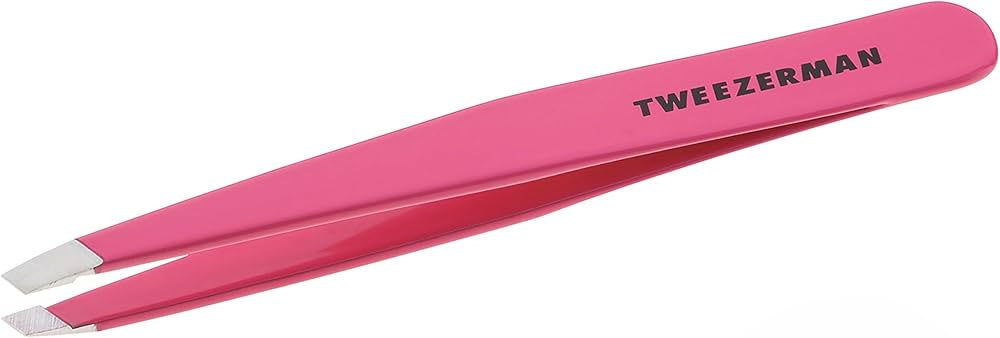 Tweezerman Professional Slant Tweezer Pretty in Pink #1230-PR