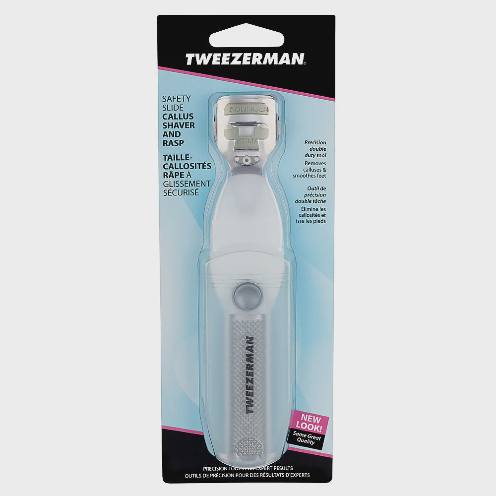 Tweezerman Safety Slide Callus Shaver with Rasp #5055-R