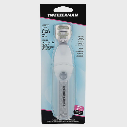 Tweezerman Safety Slide Callus Shaver with Rasp #5055-R
