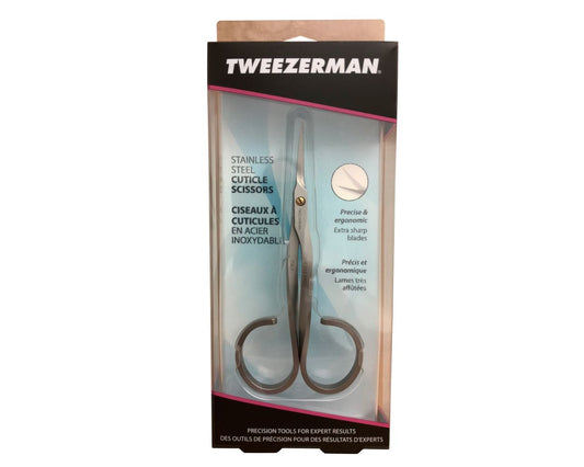 Tweezerman Stainless Steel Cuticle Scissors #3004-R