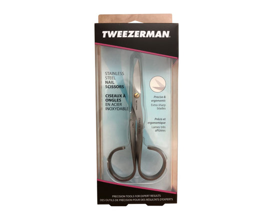 Tweezerman Stainless Steel Nail Scissors #3005-R