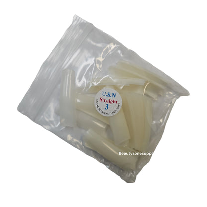 USN Straight Tip Natural Bag 50 pcs
