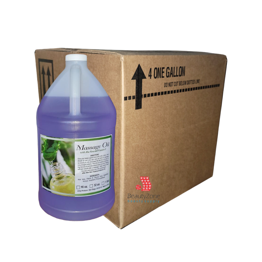 Unity Massage Oil Lavender Case 4 Gallon