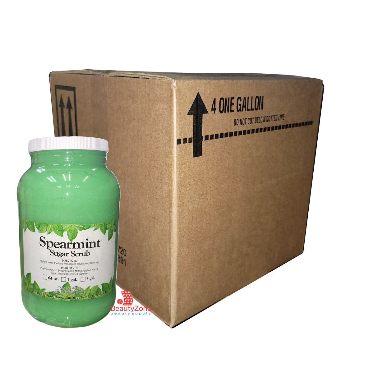 Unity Sugar Scrub Spearmint Case 4 Gallon