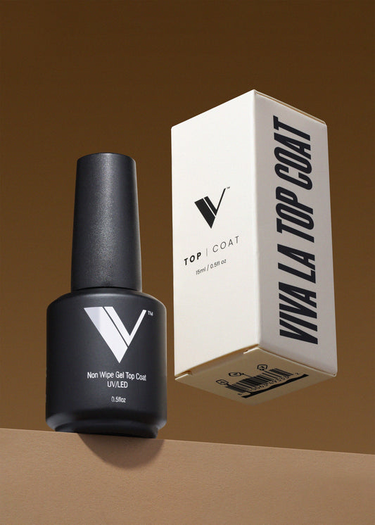 Valentino Gel Polish Non Wipe Gel Top Coat 0.5 oz