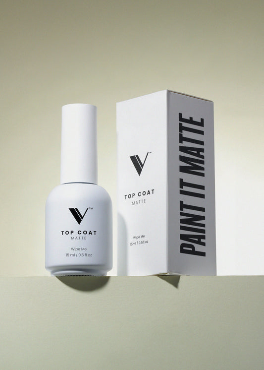 Valentino Gel Polish Wipe Matte Top Coat 0.5 oz