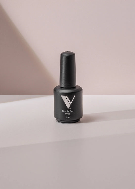 Valentino Gel Polish Non Wipe Matte Top Coat 0.5 oz
