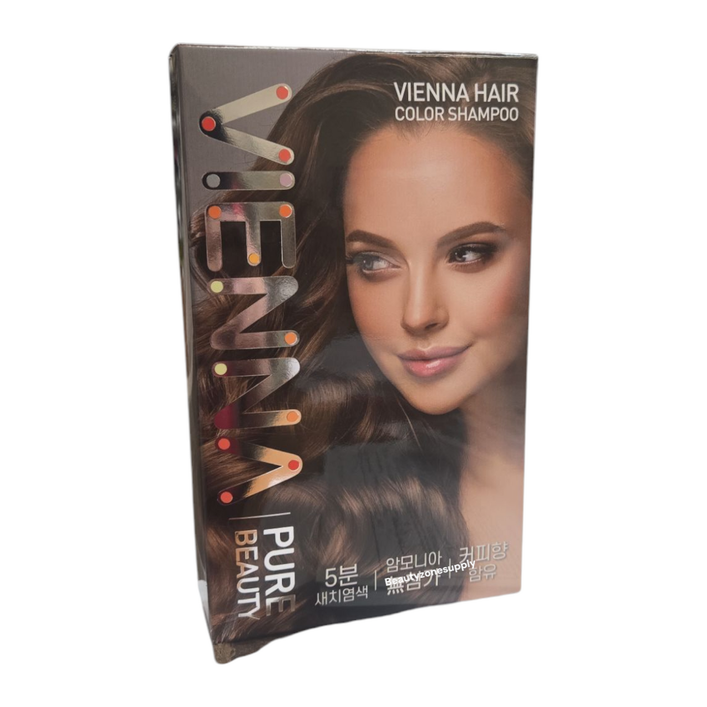 Vienna Pure Beauty Hair Dye Cover Gray Color Shampoo