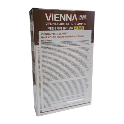 Vienna Pure Beauty Hair Dye Cover Gray Color Shampoo