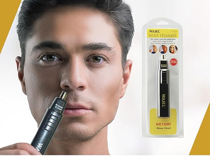 WAHL Wet/Dry nose Trimmer Black #05560-700