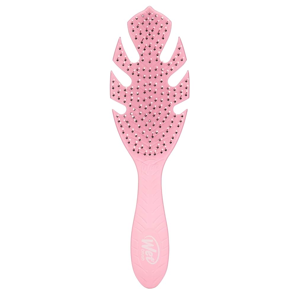 WET Brush Go Green Detangler - Pink #BIO830PAPK