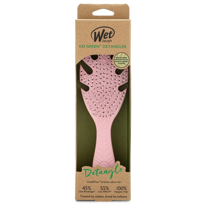 WET Brush Go Green Detangler - Pink #BIO830PAPK