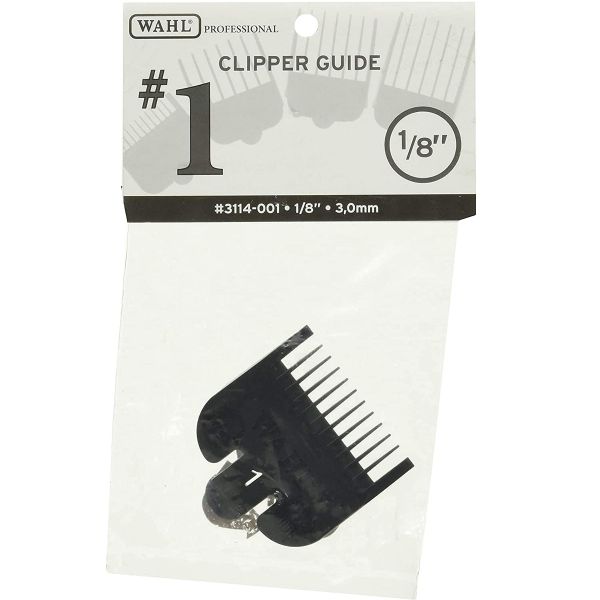 Wahl Attachment #1 Cutting Guide 1/8” Black #3114-001