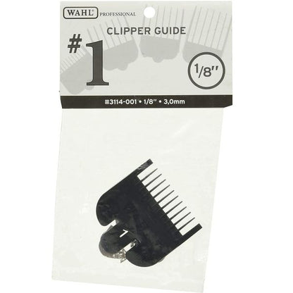 Wahl Attachment #1 Cutting Guide 1/8” Black #3114-001