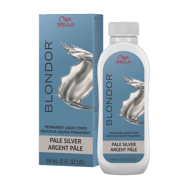 Wella Blondor Permanent Liquid Toner Pale Silver 59mL #81