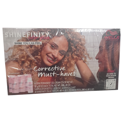 Wella Shinefinity Color Glaze Corrective must haves