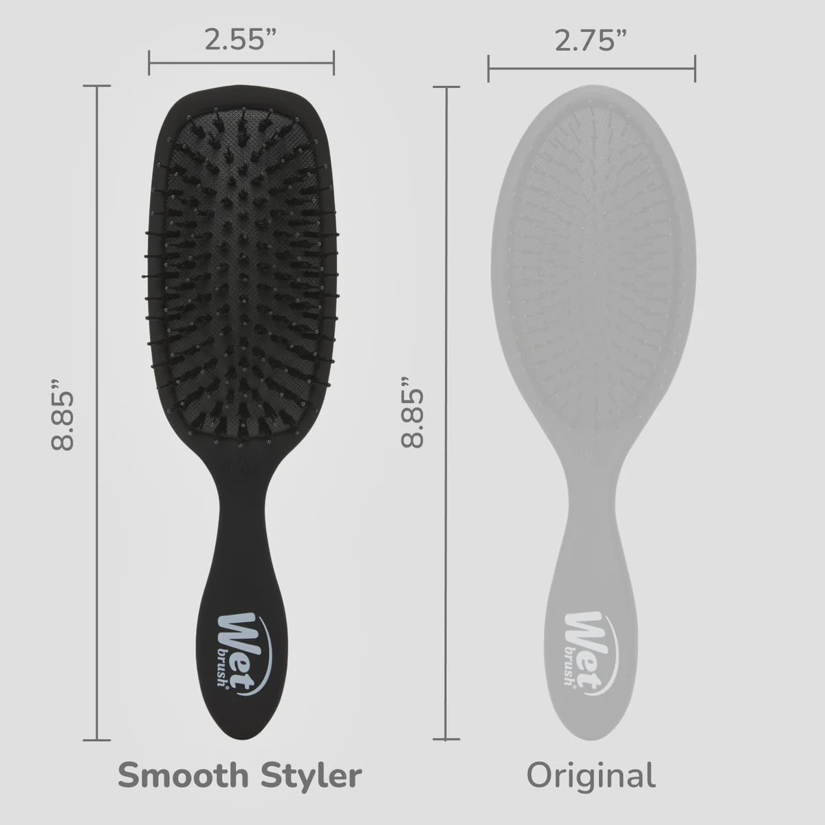 Wet Brush Pro Smooth Styler- Frost Black #BWP833FRBK