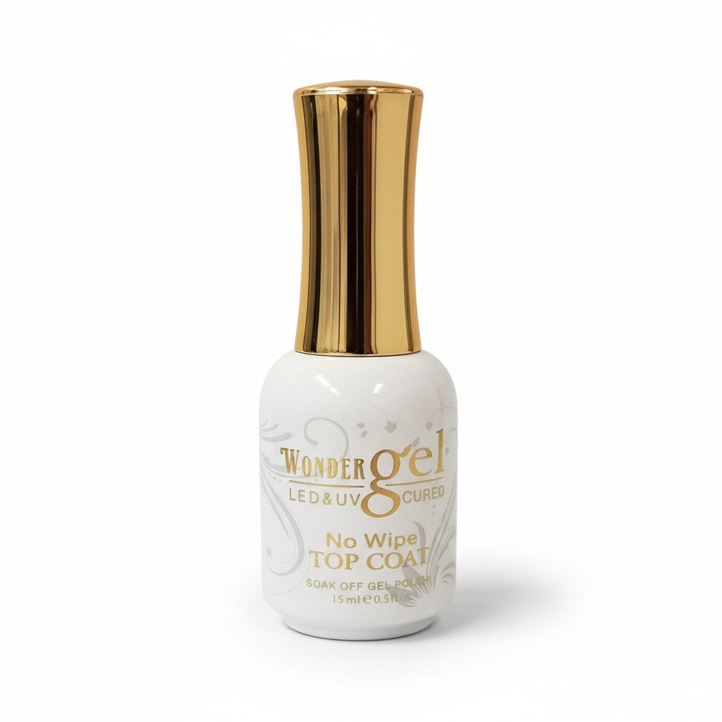 Wonder gel Top Coat no-wipe UV/LED Cured 0.5 oz