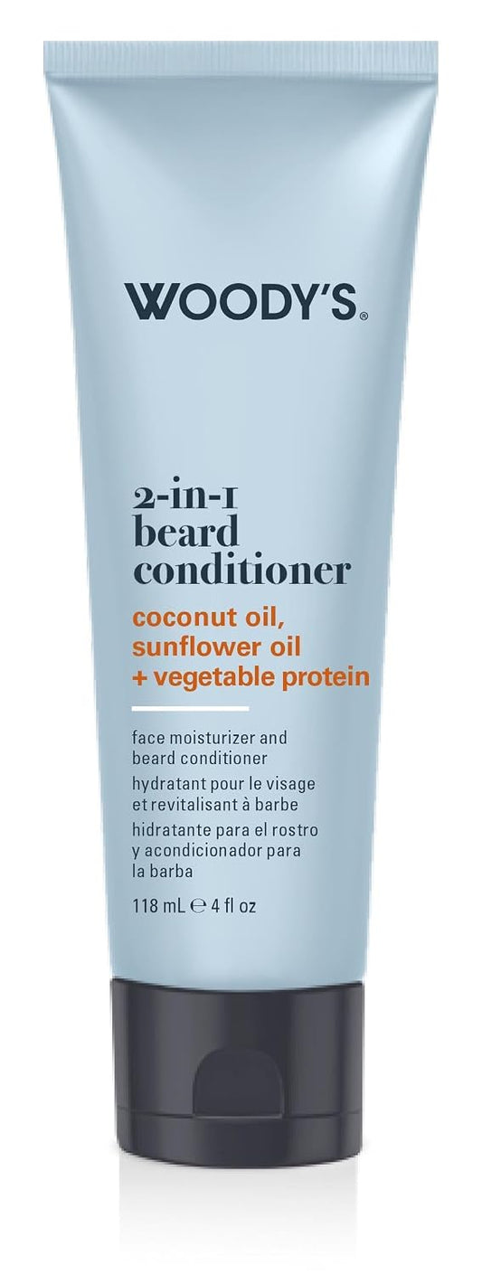 Woody's 2-in-1 Beard Conditioner – Face Moisturizer 4 oz