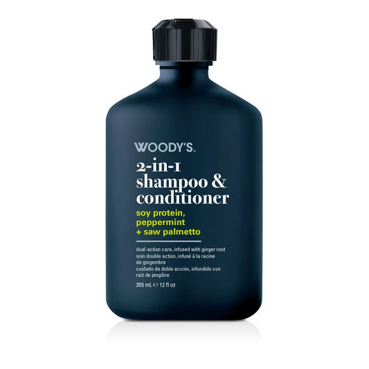 Woody's 2-in-1 Shampoo and Conditioner 12 oz