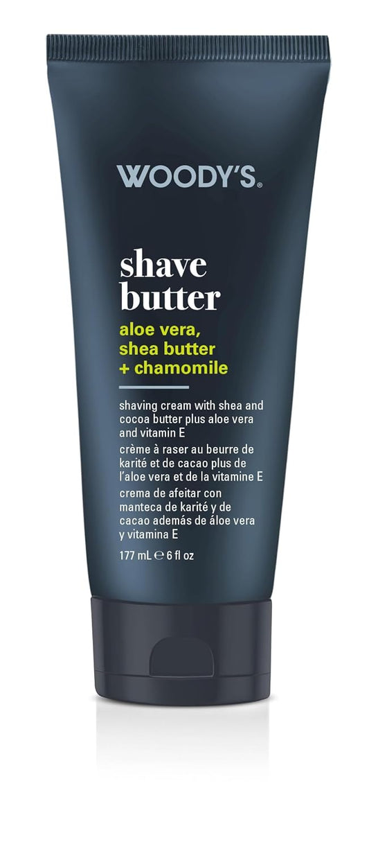 Woody's Shave Butter – Hydrating Shaving Cream 6 oz