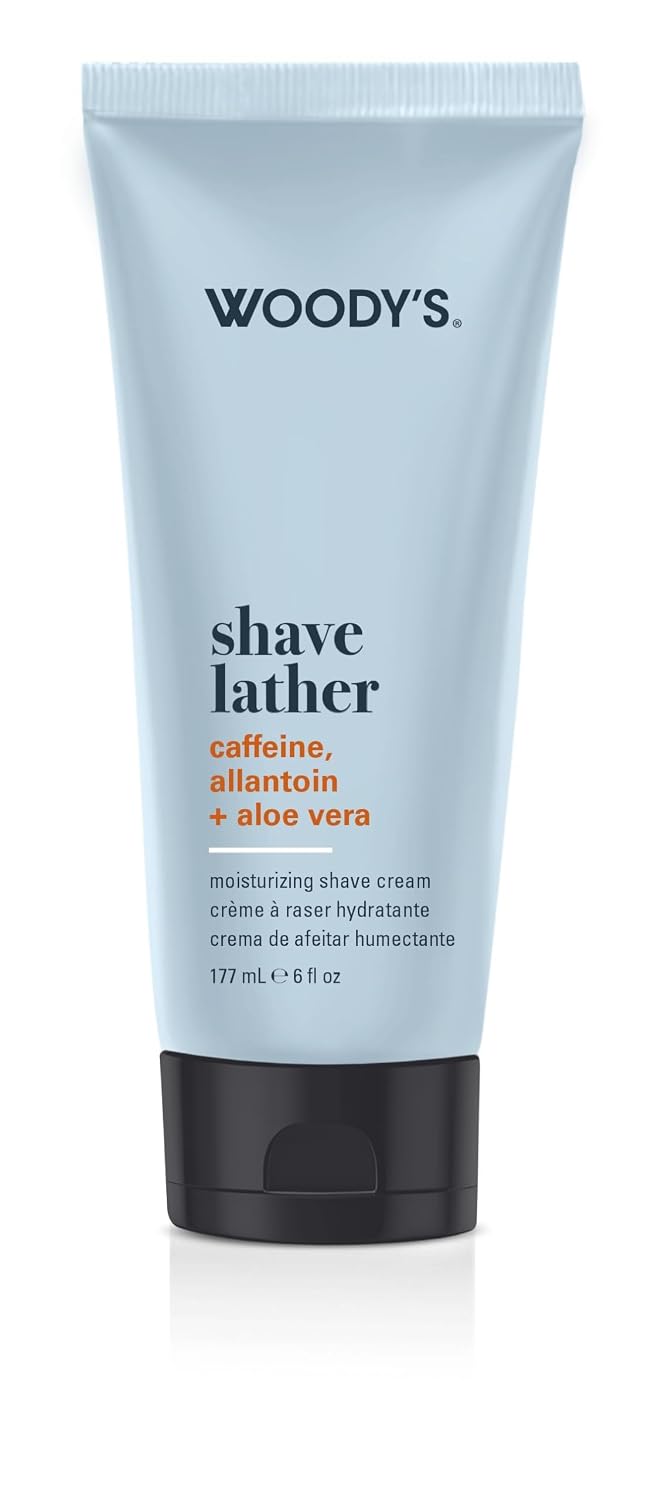 Woody's Shave Lather – Moisture Rich &amp; Creamy Shave Foam 6 oz