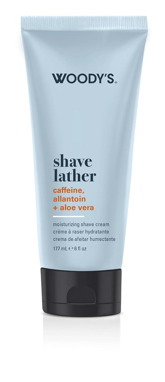Woody's Shave Lather – Moisture Rich &amp; Creamy Shave Foam 6 oz