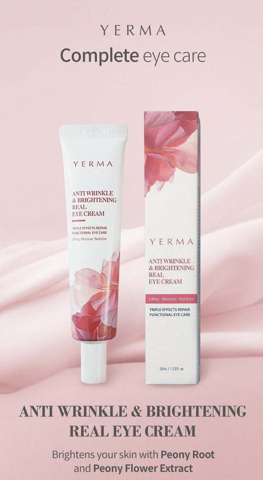 Yerma Anti Wrinkle & Brightening Real Eye Cream 1 fl.oz