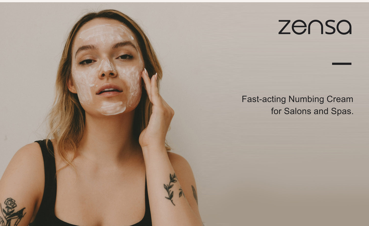 Zensa Numbing Cream Cream Skincare 1 oz