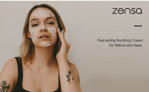 Zensa Numbing Cream 5% Lidocaine Cream Skincare 1 oz