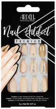 Load image into Gallery viewer, Ardell Nail Addict Nude Jeweled #75892