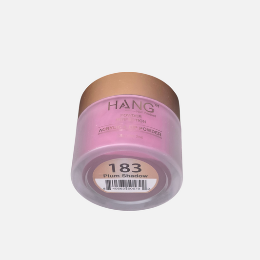 Beauty Zone Nail Supply Hang 4 in 1 Winter Lights Collection 183 Plum Shadow acrylic and dip powder jar
