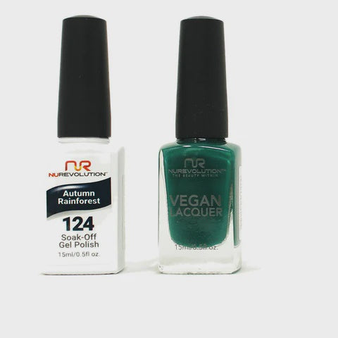 Nurevolution Gel & Polish #124 Autumn Rainforest