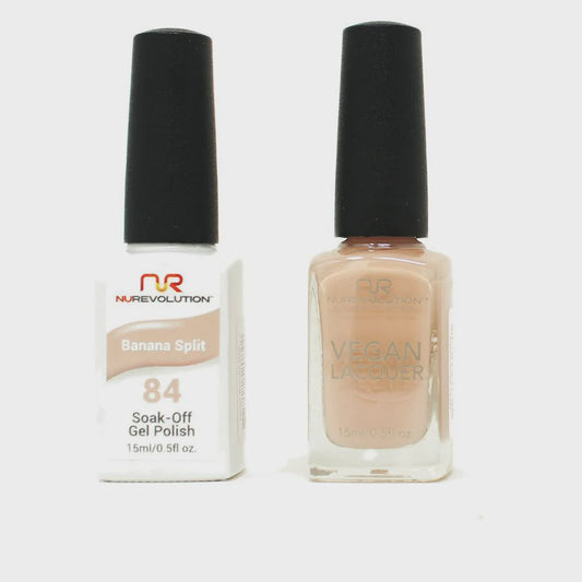 Nurevolution Gel & Polish #84 Banana Split