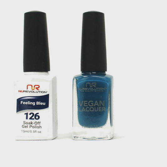 Nurevolution Gel & Polish #126 Feeling Bleu