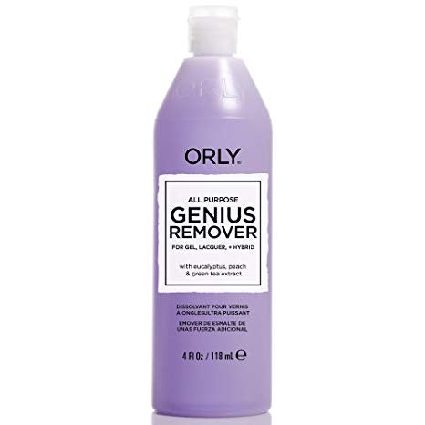 Orly Nail Polish Genius Remover for gel Hydrid 4 oz #23113