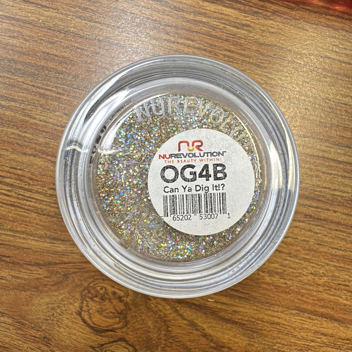 NuRevolution Loose Glitter Can Ya Dig It?! 2oz OG4B