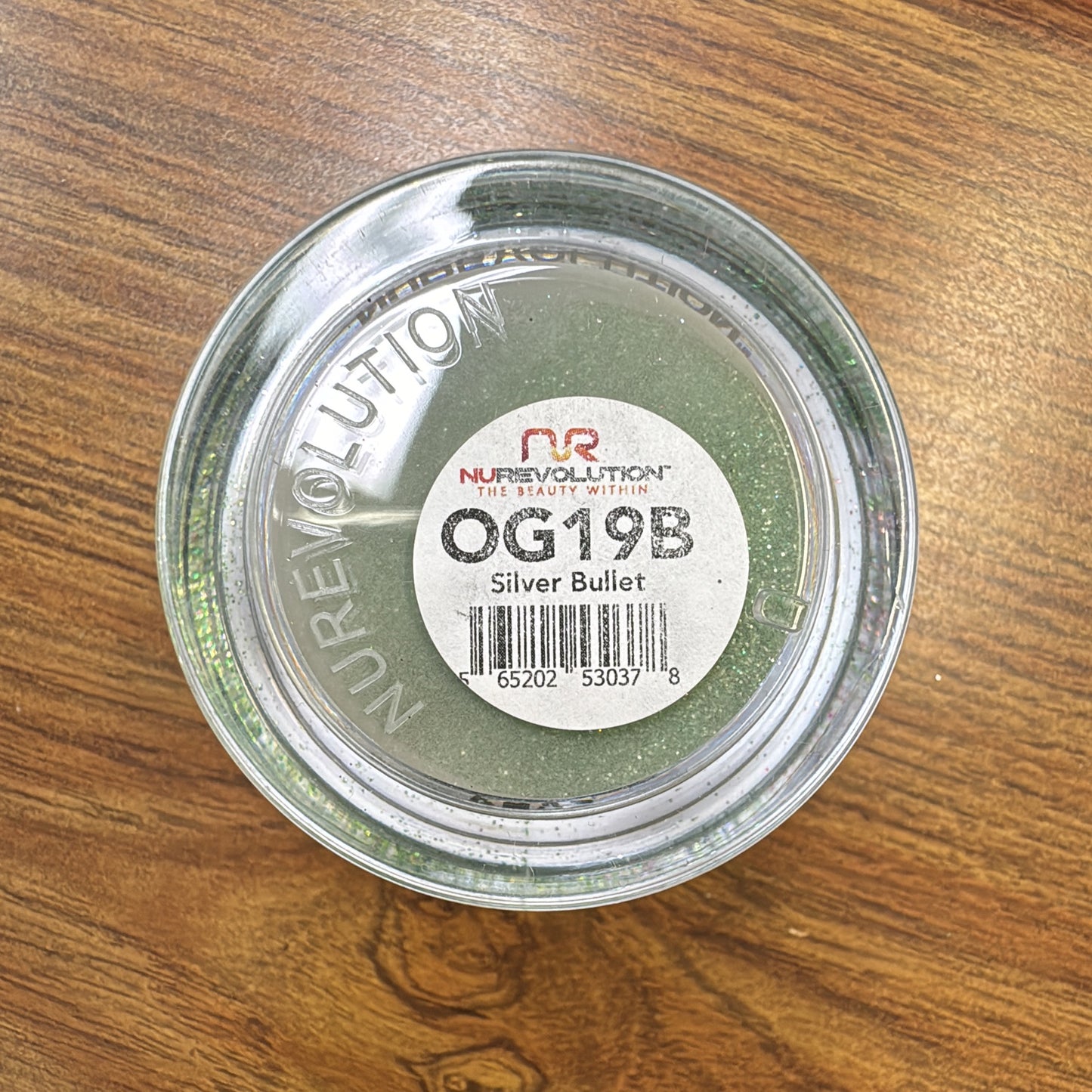 NuRevolution Loose Glitter Silver Bullet 2oz OG19B
