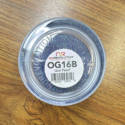 NuRevolution Loose Glitter Que Pasa? 2oz OG16B