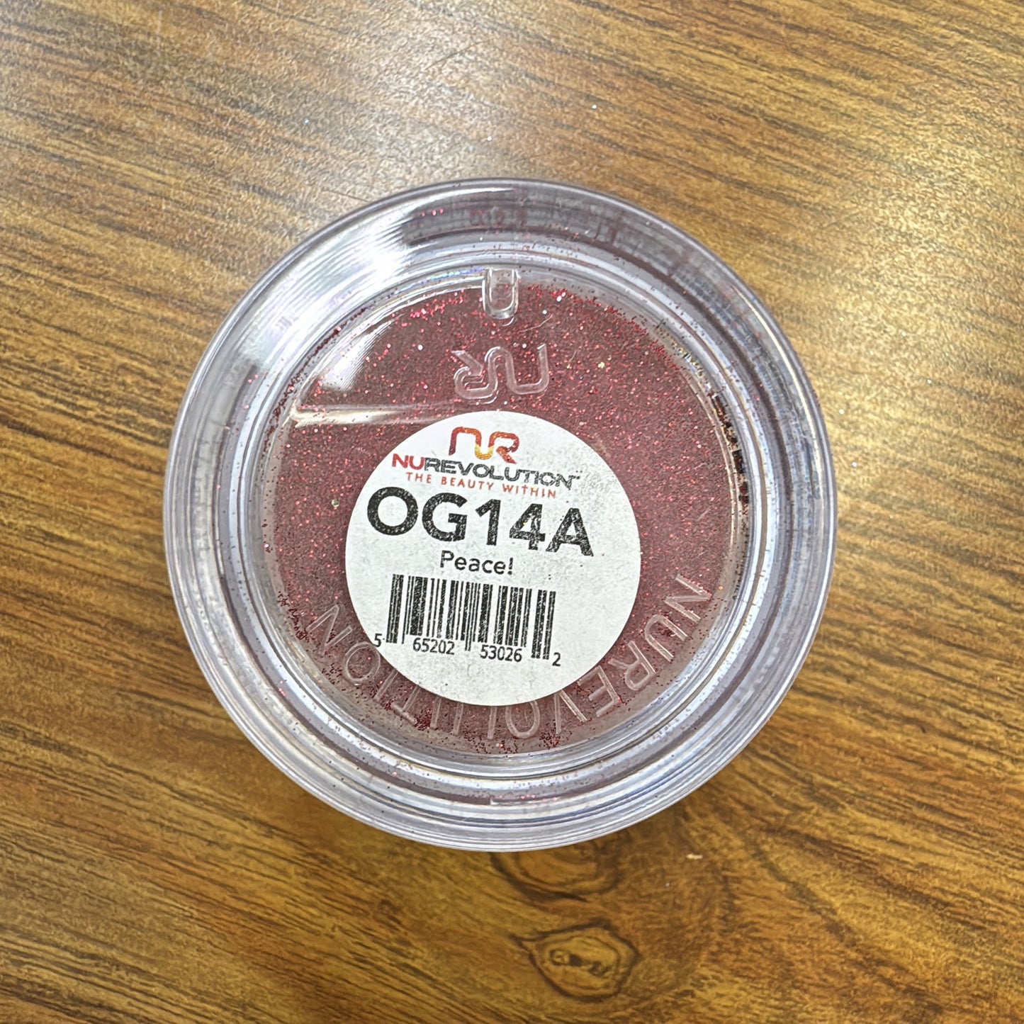 NuRevolution Loose Glitter Peace! 2oz OG14A