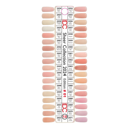 DC Gel Board Set 36 bottle with Swatches #13