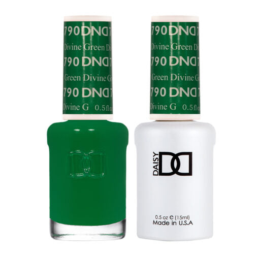 DND Duo Gel & Lacquer Divine Green #790