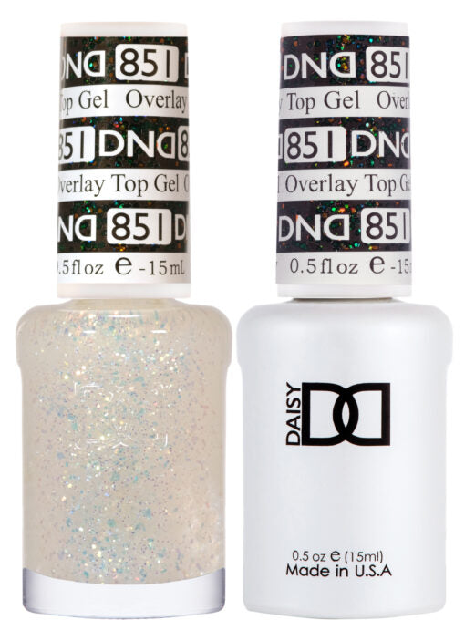 DND Duo Gel & Lacquer Overlay Top Gel #851