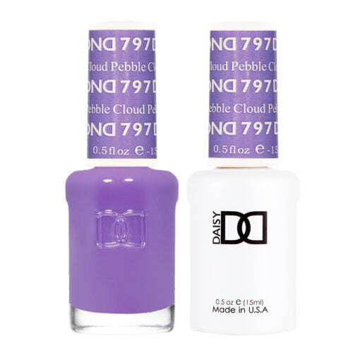 DND Duo Gel & Lacquer Pebble Cloud #797