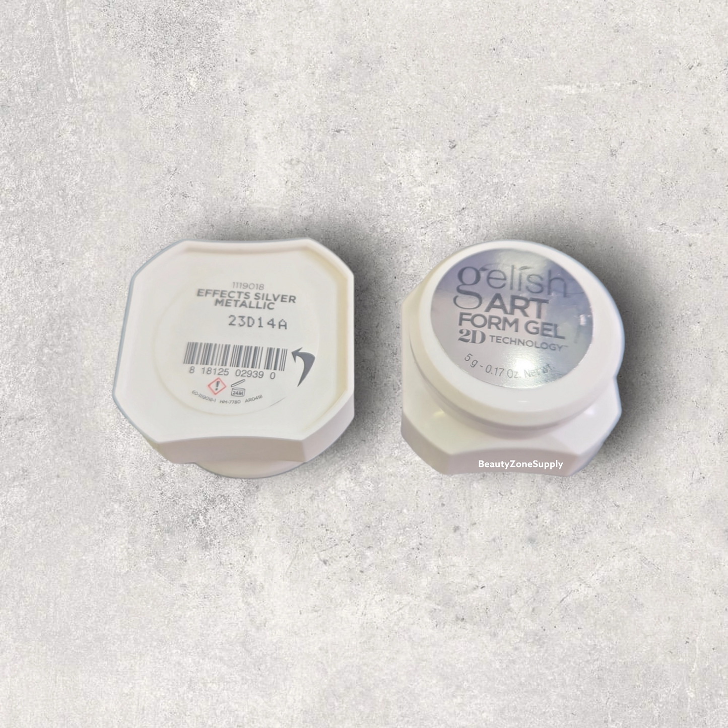 Harmony Gelish 5G Art Form Essential 0.17 oz Silver Metallic 1119018