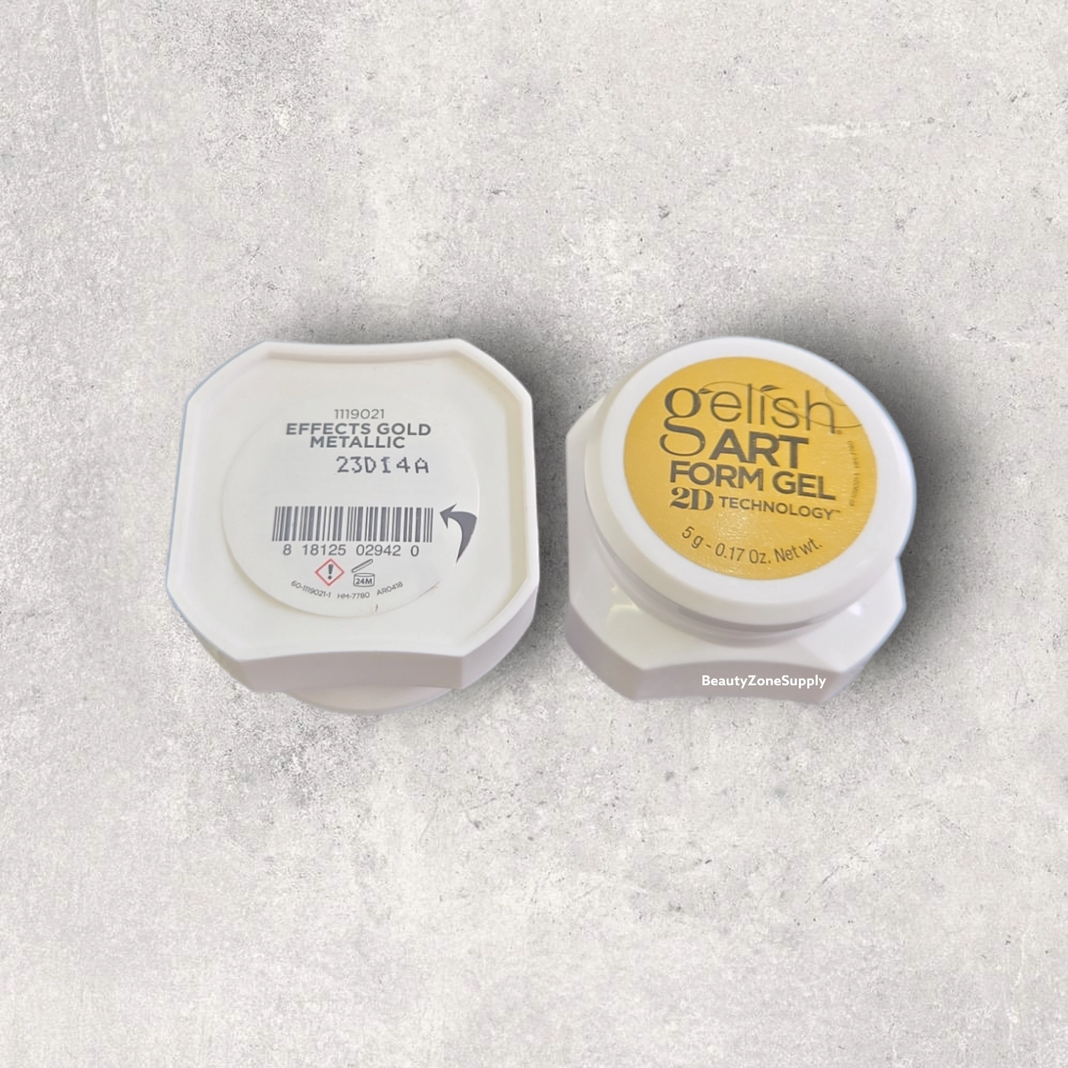 Harmony Gelish 5G Art Form Essential 0.17 oz Gold Metallic 1119021 - BeautyzoneNailSupply
