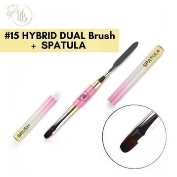 Hyba HYBRID DUAL Brush + Spatula #15