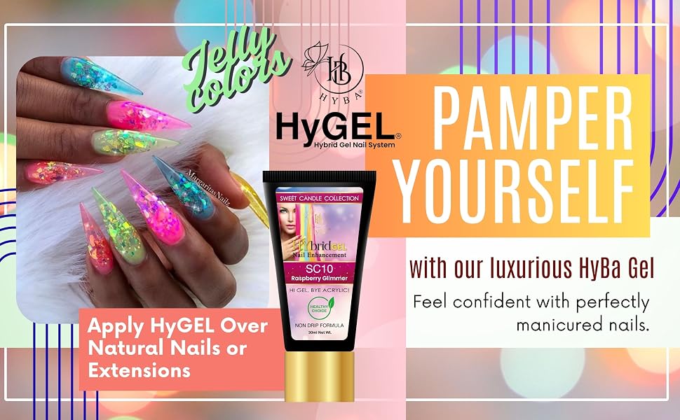 Hybrid Gel Professional Nail Polish - HyGEL® 30ml  / #SC01 Aquamarine Jelly